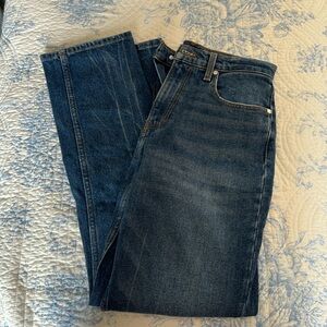 Express Modern Straight Super High Rise Jean